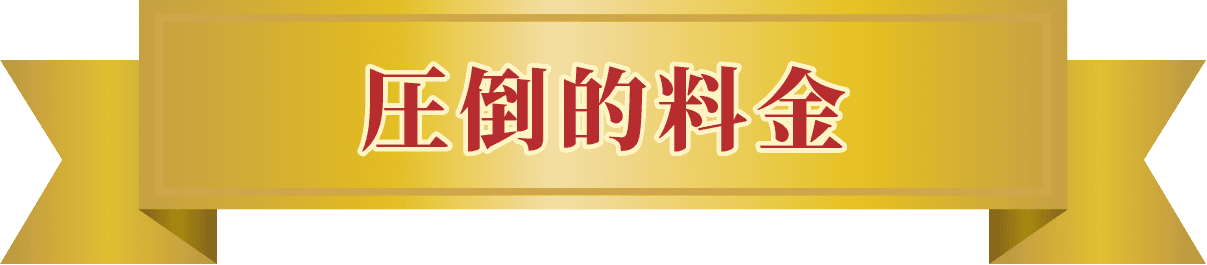 圧倒的料金