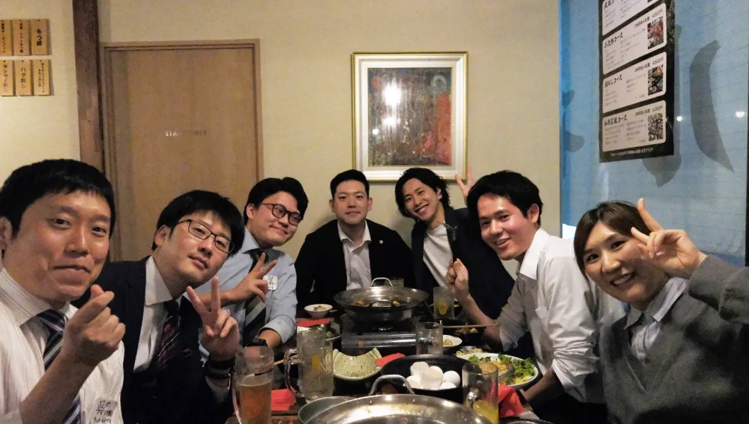 懇親会の様子