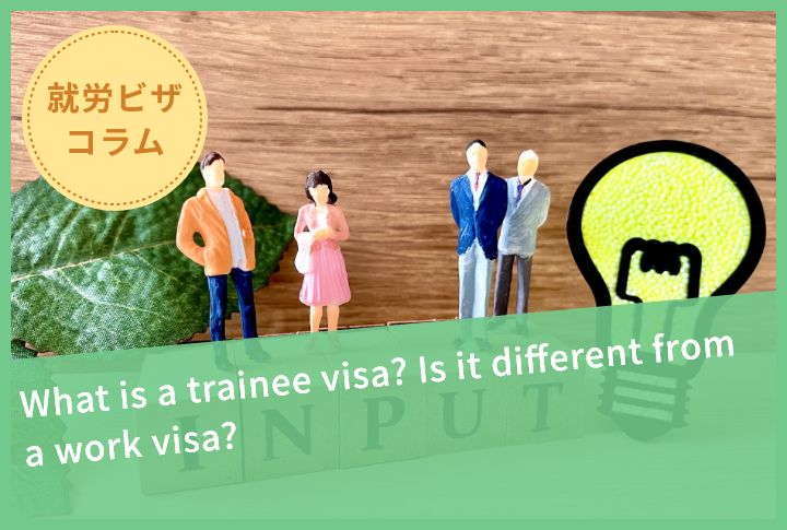 What is a trainee visa? Is it different from a work visa?