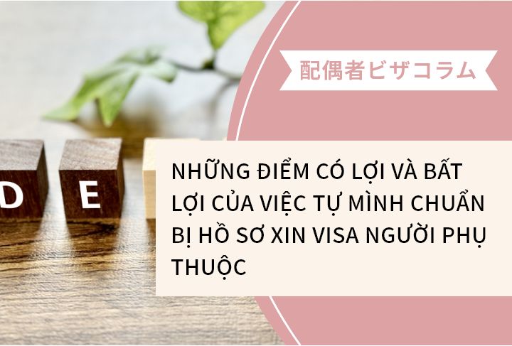 NHỮNG ĐIỂM CÓ LỢI VÀ BẤT LỢI CỦA VIỆC TỰ MÌNH CHUẨN BỊ HỒ SƠ XIN VISA NGƯỜI PHỤ THUỘC